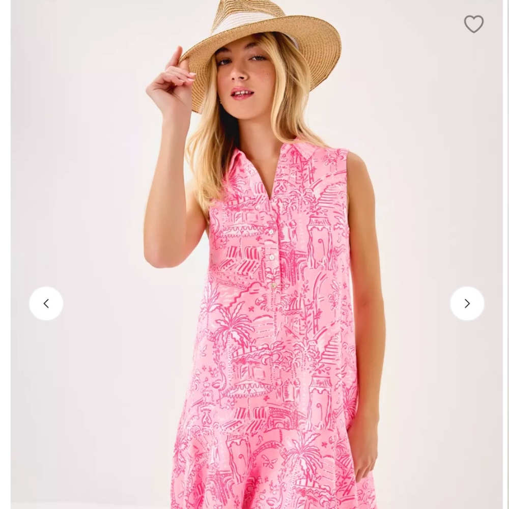 Ellowyn Linen Dress Lilly Pulitzer XSmall